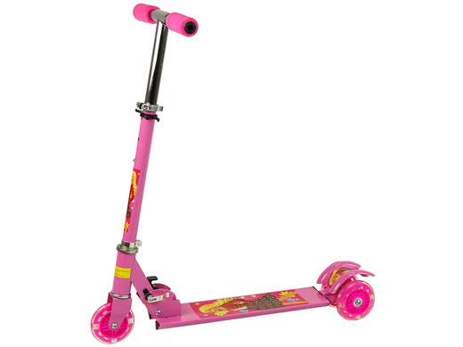Tricycle Pink LED Luminous Wheels