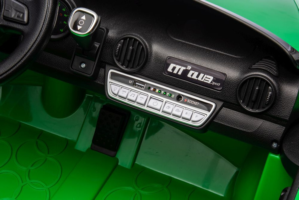 Battery-powered Car S322 Green 4x4