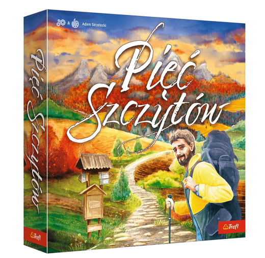 Familienspiel Fünf Gipfel: Bergabenteuer Trefl 02517