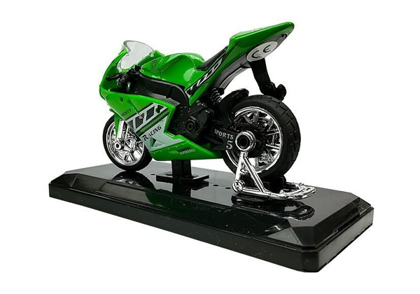 Sportmotorrad mit Sounds 1:18 4 Farben