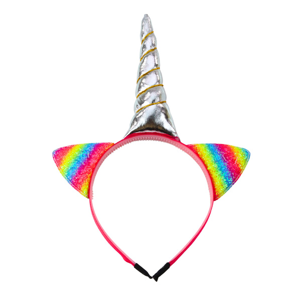 Unicorn Horn Ears Wand Hairband Set