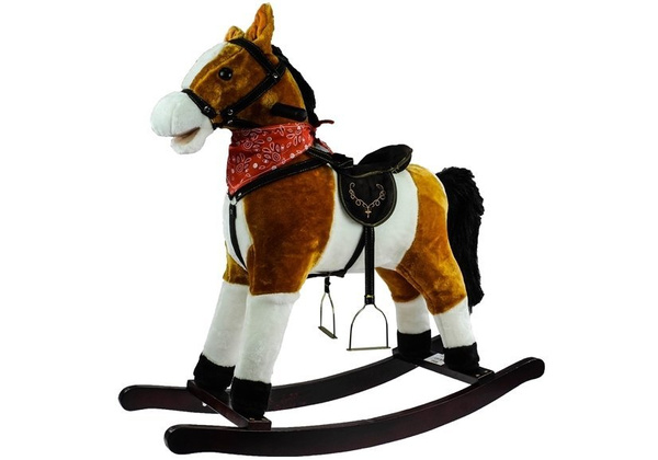 Rocking Horse 74cm Light Brown