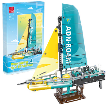 Construction Blocks Sailboat Boat Type 65 Model 675el