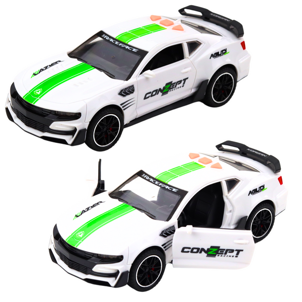 Sports Car Lazer Opening Doors Drive Lights Sounds Mix