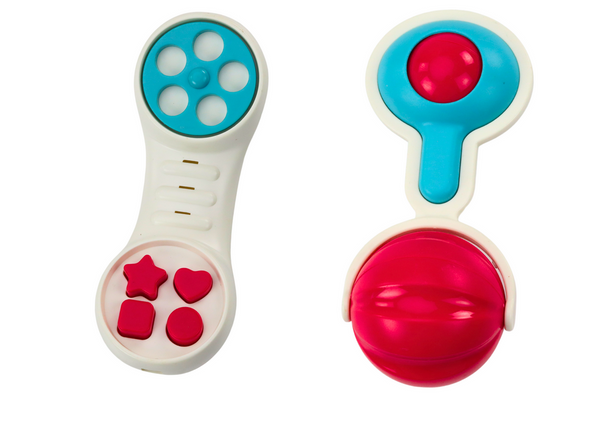 Spielzeug-Set, Rasseln, Beißringe, Tiere, 8-teilig