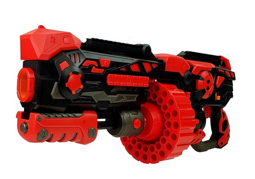 Large Foam Cartridge Rifle Rotating 80 rounds magazine 59cm