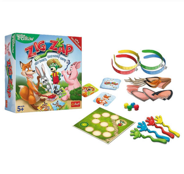 Skill Game ZIG ZAP The Treflik Family Trefl 02070