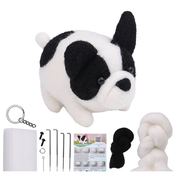 DIY Felting Kit - Worsted Wool Dog Cat Mix