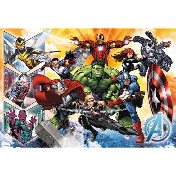 Puzzle - "100" - Avengers Power Trefl 16431
