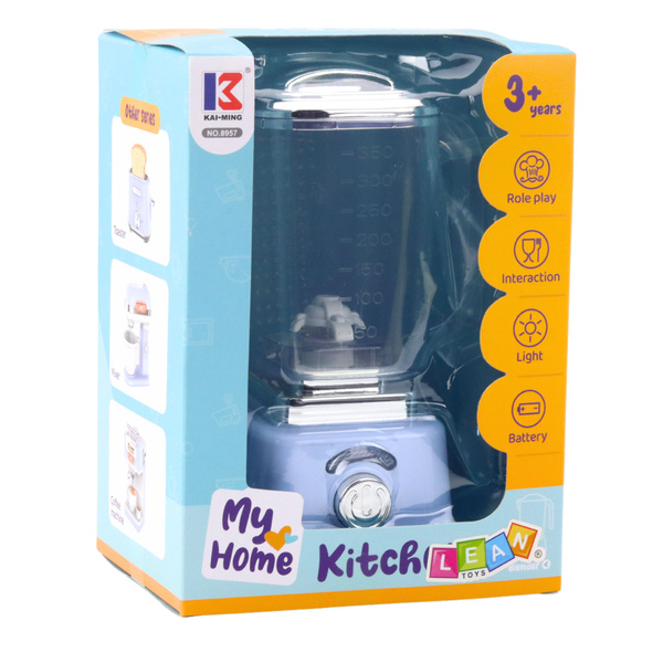 Children's Kitchen Blender Light Rotating Mechanism Blue