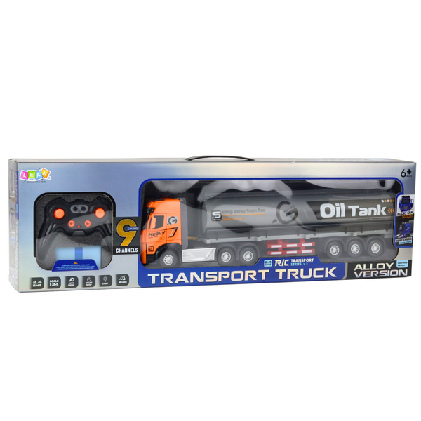 RC Tankwagen mit Fernbedienung, Licht und Ton 1:24