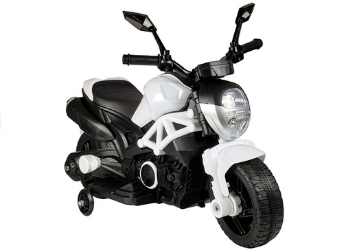 Electric Ride On Motorbike GTM1188 White
