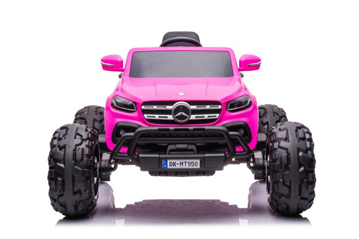 Elektrische Fahrt auf Mercedes DK-MT950 Barbie Pink