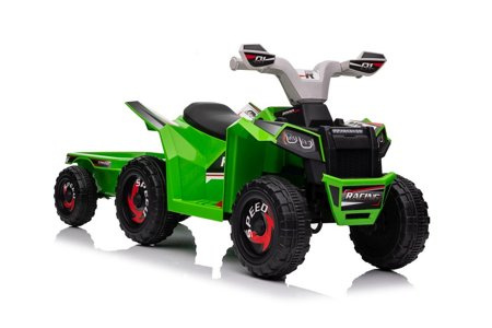XMX630T grünes Batterie-Quad mit Anhänger