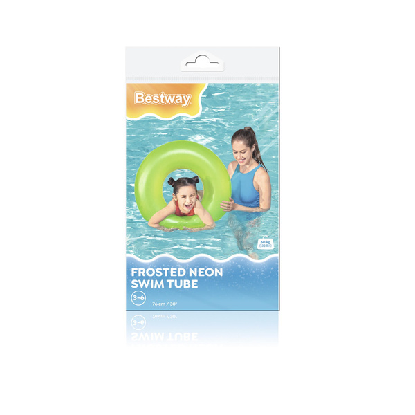 Aufblasbarer Schwimmring, Grün, 76 cm, Bestway 36024