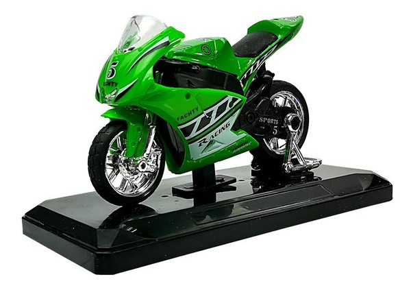 Sportmotorrad mit Sounds 1:18 4 Farben