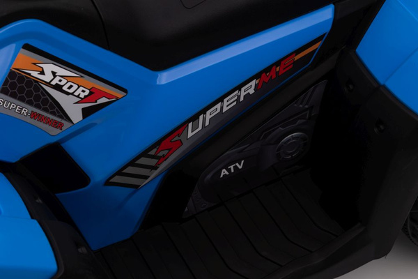 Elektrisches Ride-On-Quad JC915 Blau