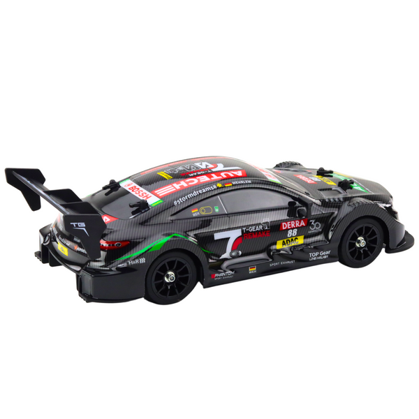 Drift Car RC Black Carbon 30km/h 1:16
