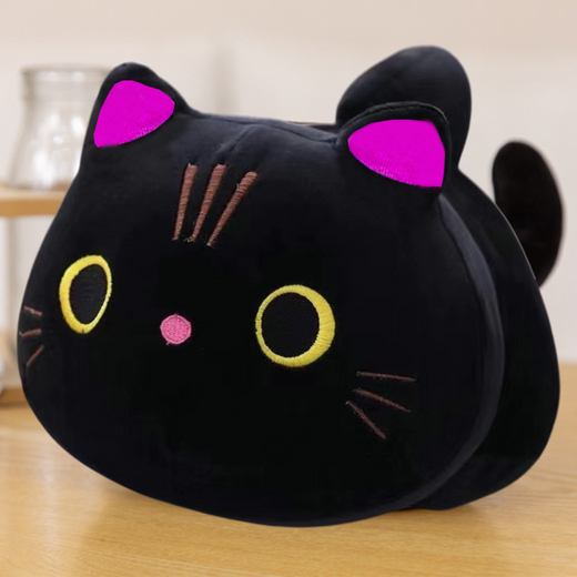 Plush Mascot Cuddly Toy Black Cat 18cm