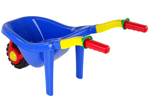 Large Coloured Garden Wheelbarrow Blue