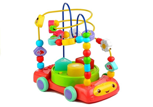 Motorikschleife 3in1 Auto Motorikspiel Spielzeug für Babys