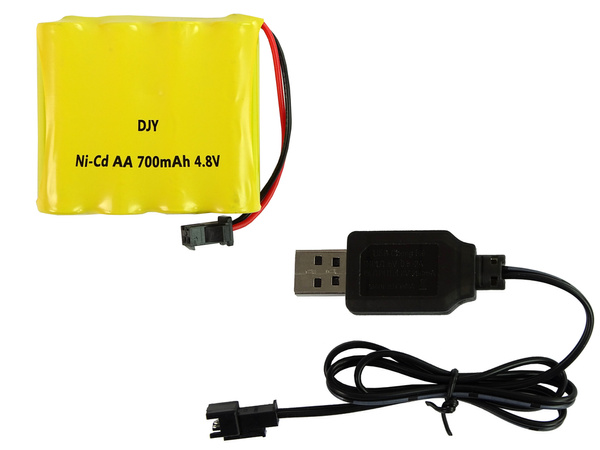 R/C Sports Car 1:16 Red White Stripes Pilot