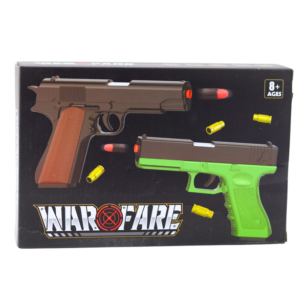 Toy Gun Foam Cartridges Ammunition Shells White