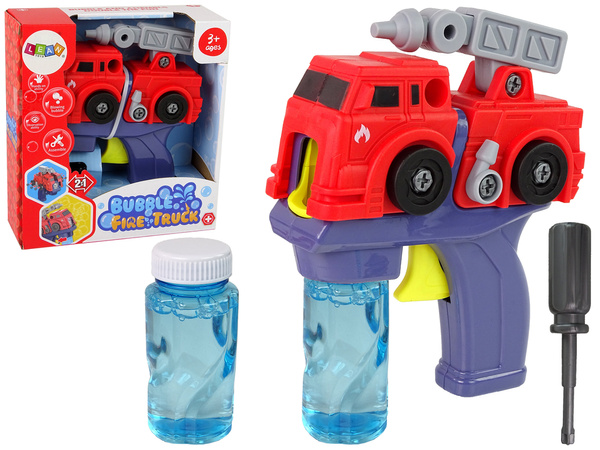 2in1 Fire Brigade Bubble Release Gun