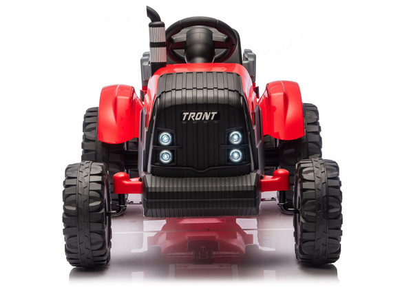 CH9959B Battery Operated Tractor with Trailer Red 24V