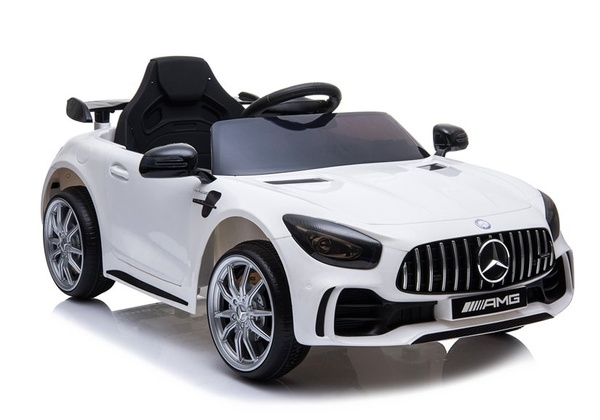Mercedes GTR Electric Ride On Car - White
