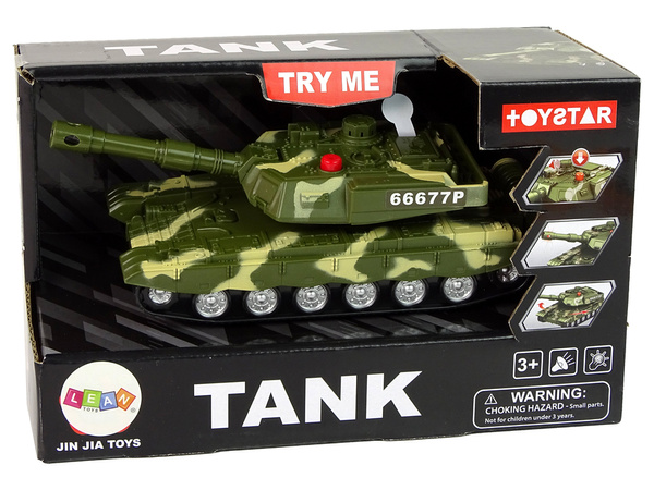 Military Tank Friction Drive Sound Light