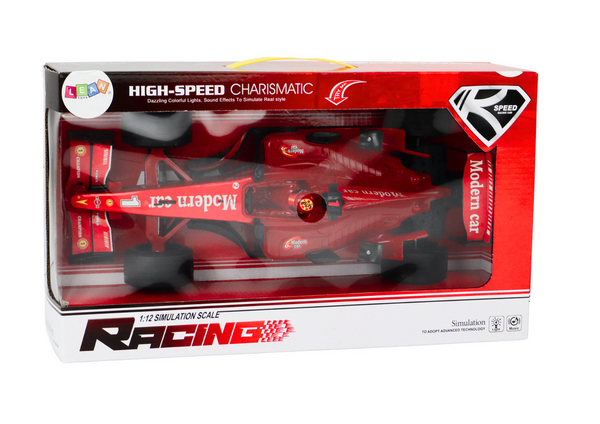 Racer Sports Car With Drive 1:12 Red Sounds