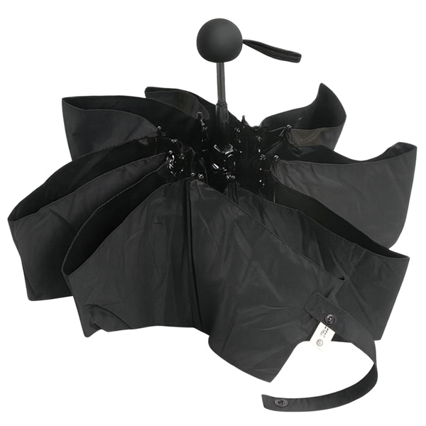 Folding Pocket Umbrella with UV Protection UPF 50+ Black Case 90 cm