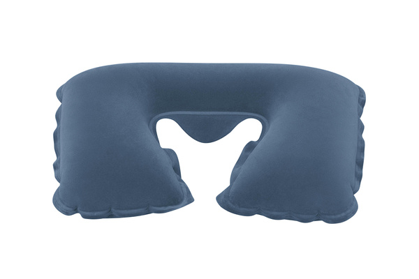 Inflatable Travel Pillow Croissant Blue Bestway 67006
