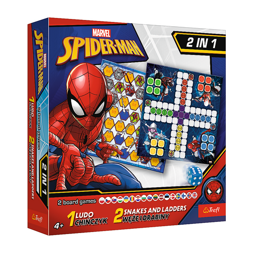 Hero Quest Spidey Spider-Man Board Game Trefl 02436