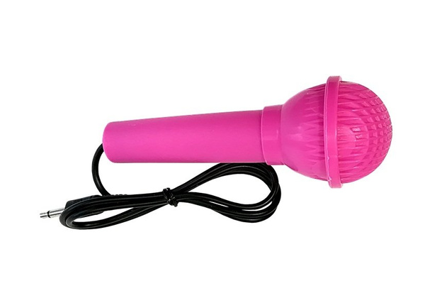 Child Keyboard with Pink Microphone