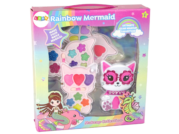 Kosmetische Palette in Form einer Katze