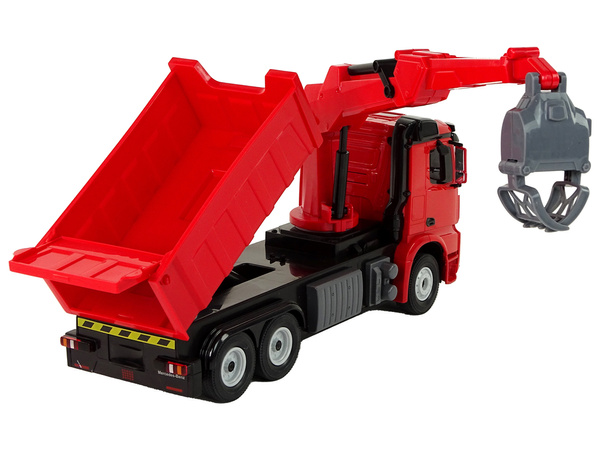 Mercedes Rastar Roter Greiferwagen