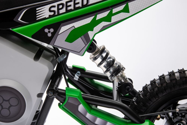 Battery-powered motocross bike A9901 Green