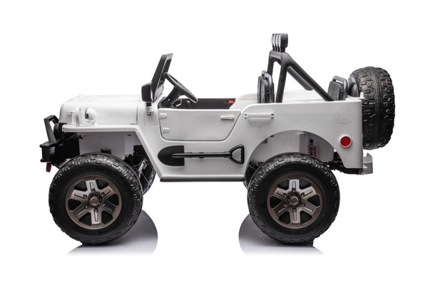 Battery-powered car JH-102 White 4x4