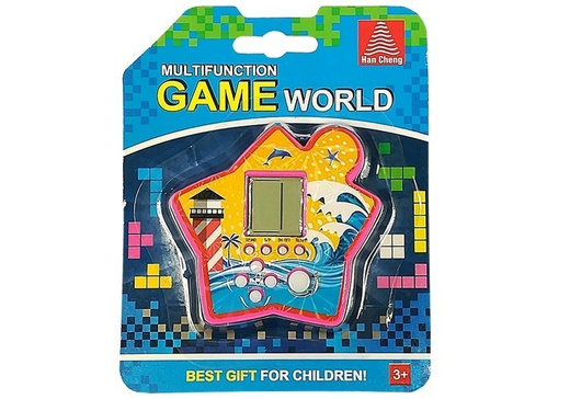 Tetris-Spiel Spielkonsole Tetris Spiel verschiedene Farben