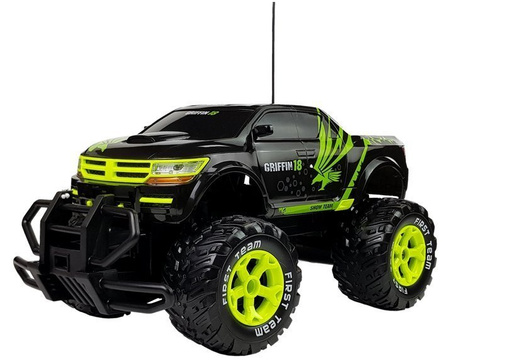 R/C Auto Jeep Rampage Off Road mit Fernbedienung Akkus Ladegerät 40 cm