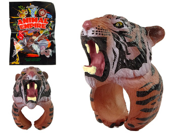 Ring on Hand Educational Animals Bengalischer Tiger