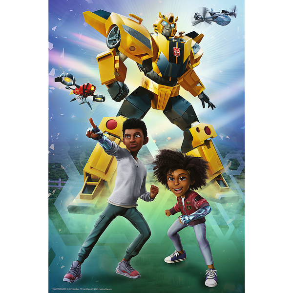 Puzzle - "100" - Transformers-Team / Hasbro Transformers 16457