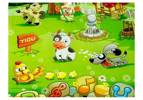 Educational and Musical Animal Noises Farm Mat