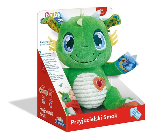 Interactive Friendly Dragon Polish Language Clementoni 50671