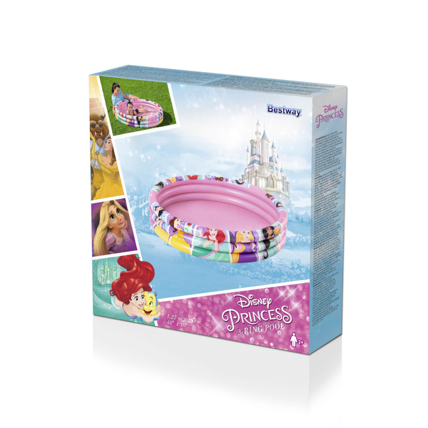 Disney Princess Aufblasbarer Kinderpool 122 x 25 cm Bestway 91047