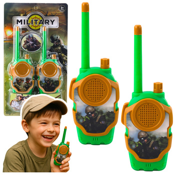 Walkie-Talkie-Funkgeräte für Kinder, Militär, 10 m