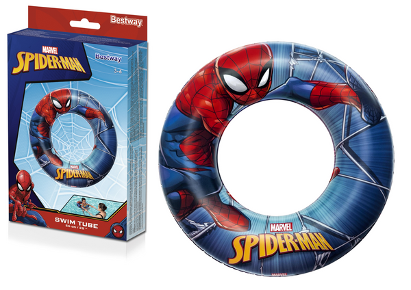 Inflatable Swimming Ring Spider-Man 56 cm Bestway 98003