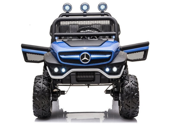 Auto Mercedes Unimog S Blau lackiert